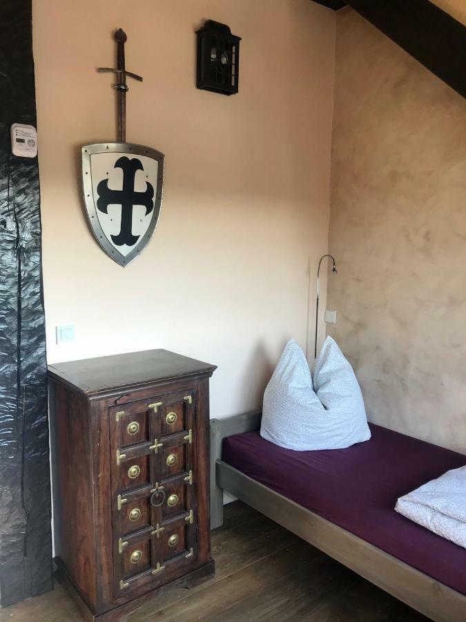 Ferienwohnung Wachstube Mit 3 Schlafraeumen Im Rittergut Leppersdorf Wachau Экстерьер фото