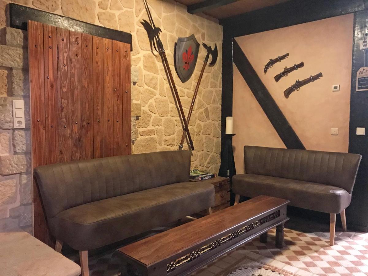 Ferienwohnung Wachstube Mit 3 Schlafraeumen Im Rittergut Leppersdorf Wachau Экстерьер фото
